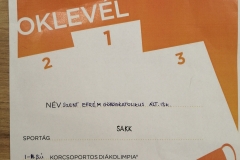 Az oklevél